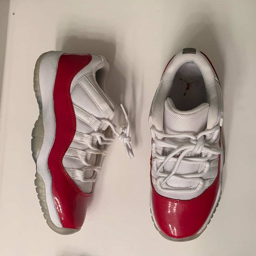 Varsity red Jordan 11s